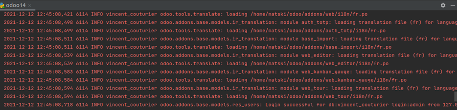 Log install Log install