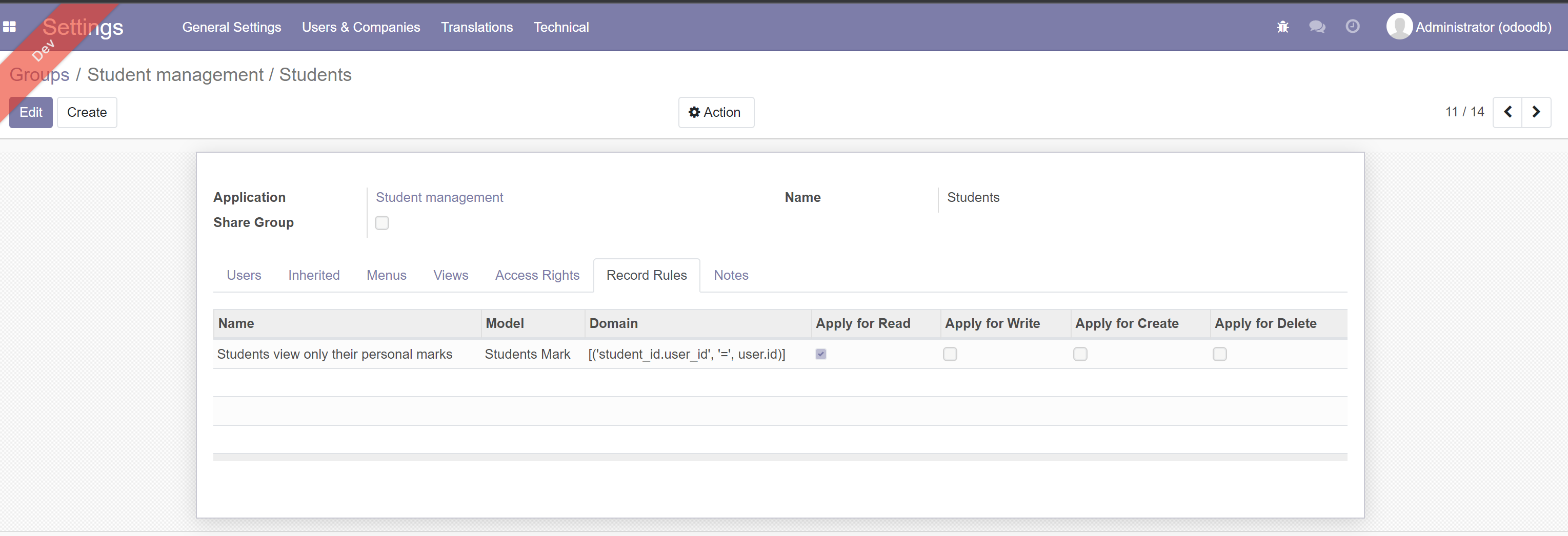 Q15 Record rules Q15 Record rules